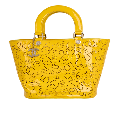 Lazer Cut Cabas, front view